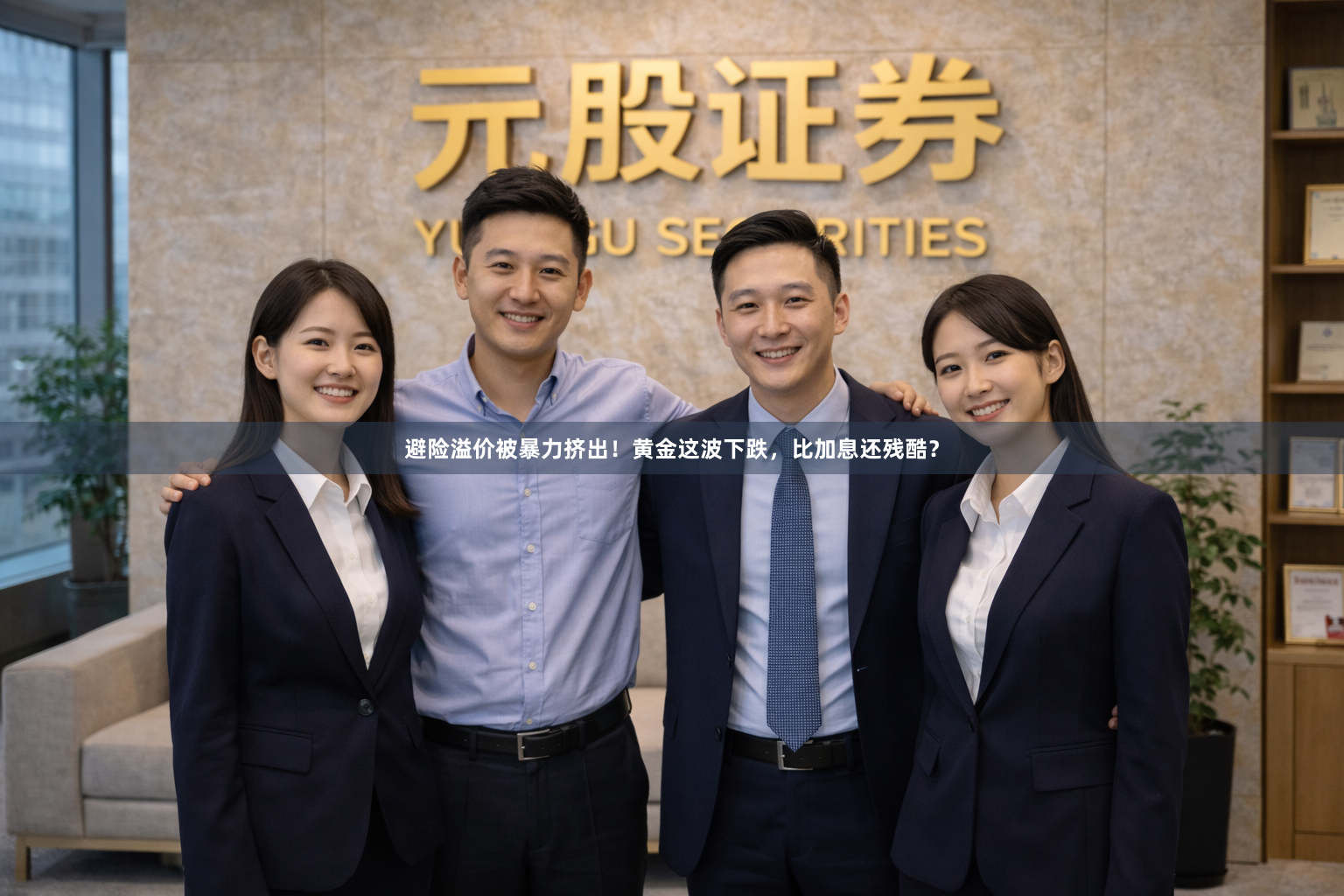 避险溢价被暴力挤出!黄金这波下跌,比加息还残酷?