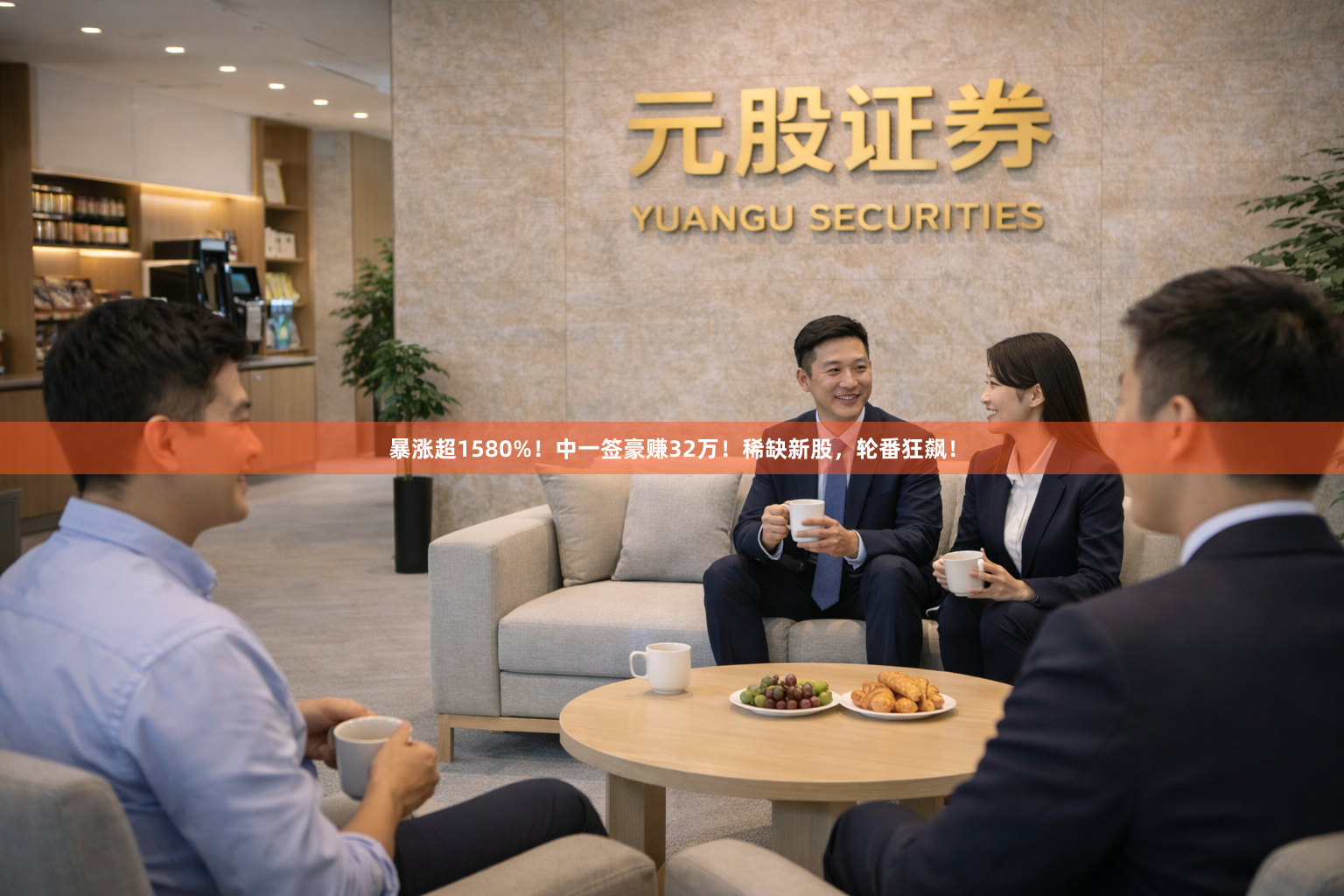 暴涨超1580%!中一签豪赚32万!稀缺新股,轮番狂飙!